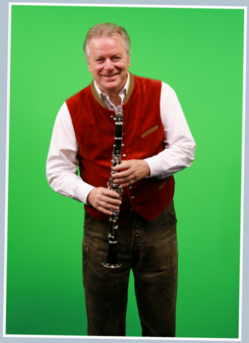 Die Kathreiner Manfred Ranak Moderation Klarinette Saxophon Bandleader