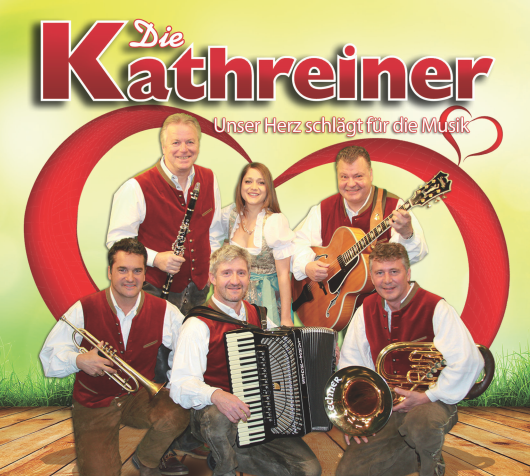 CD "Unser Herz schlägt für die Musik" von den "Kathtreiner"